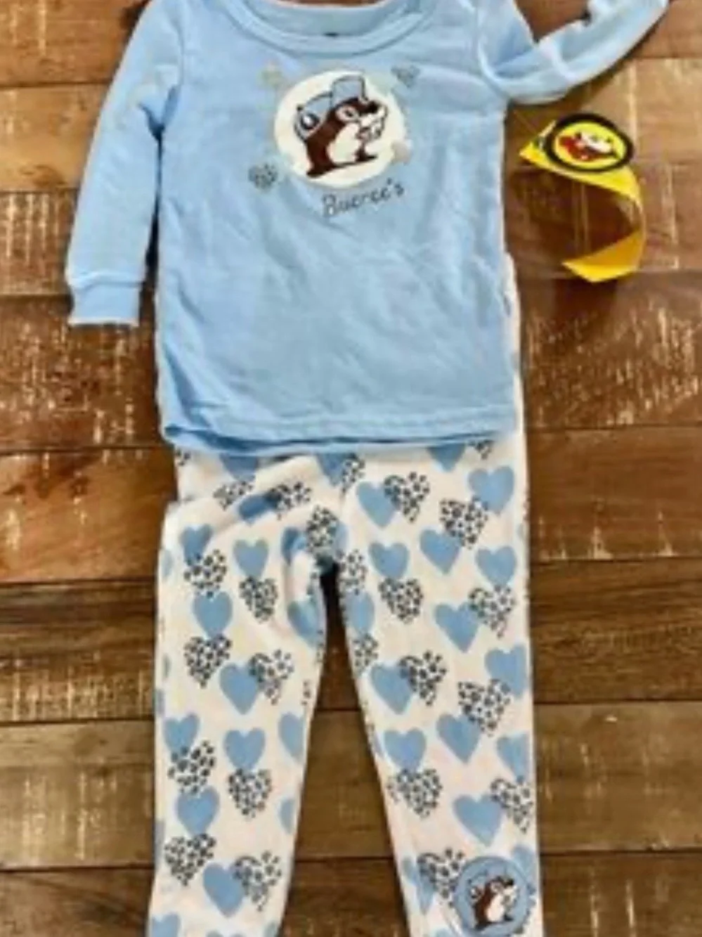 Buc-ee's toddler pajama set size 4